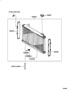 RADIATOR & WATER OUTLET Diagram