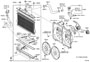 Diagram RADIATOR & WATER OUTLET for your 2018 TOYOTA SEQUOIA