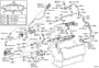 Diagram RADIATOR & WATER OUTLET for your 2001 TOYOTA RAV 4 EV