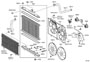 Diagram RADIATOR & WATER OUTLET for your 2012 TOYOTA HIGHLANDER