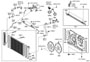 RADIATOR & WATER OUTLET Diagram