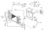 Diagram RADIATOR & WATER OUTLET for your 2002 TOYOTA CAMRY LE