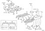 Diagram MANIFOLD for your 2012 TOYOTA TACOMA