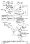 Diagram AIR CLEANER for your 2002 TOYOTA CAMRY LE