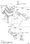 Diagram AIR CLEANER for your 2016 TOYOTA SIENNA