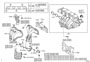 Diagram MANIFOLD for your 2008 TOYOTA LAND CRUISER