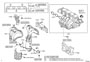 Diagram MANIFOLD for your 2002 TOYOTA CAMRY