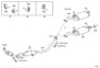 Diagram EXHAUST PIPE for your 2023 TOYOTA VENZA