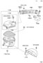 Diagram AIR CLEANER for your 2008 TOYOTA TUNDRA LIMITED