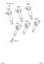 Diagram IGNITION COIL & SPARK PLUG for your 2011 TOYOTA SIENNA LE Mini Passenger Van 3.5L  FWD