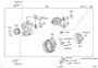 Diagram ALTERNATOR for your 2022 TOYOTA RAV4