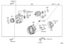 Diagram ALTERNATOR for your 2013 TOYOTA VENZA