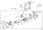 Image of CLUTCH SUB - ASSEMBLY, STA. CLUTCH, STARTER. Drive. image for your 2005 TOYOTA CAMRY