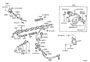 Image of Fuel Injection Throttle Body Mounting Gasket image for your 2000 TOYOTA SIENNA