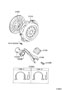 CLUTCH & RELEASE FORK Diagram