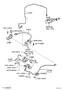 Diagram CLUTCH PEDAL & FLEXIBLE HOSE for your 2021 TOYOTA LAND CRUISER Base