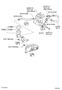 Image of HOSE, CLUTCH RESERVO. TUBE, RESERVOIR. image for your 2005 TOYOTA