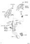 Image of Holder, Clutch Pedal. image for your 2010 TOYOTA TACOMA 4000CC 24-VALVE DOHC EFI, MANUAL, 6-SPEED