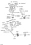 Diagram CLUTCH PEDAL & FLEXIBLE HOSE for your 2006 TOYOTA AVALON LIMITED