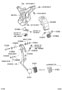 Diagram CLUTCH PEDAL & FLEXIBLE HOSE for your 2006 TOYOTA AVALON LIMITED