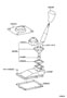 Diagram SHIFT LEVER & RETAINER for your 1981 TOYOTA CRESSIDA