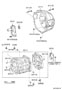 CLUTCH HOUSING & TRANSMISSION CASE (MTM) Diagram