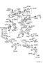 Diagram GEAR SHIFT FORK & LEVER SHAFT (MTM) for your 1990 TOYOTA COROLLA SEDAN, DX 1600CC 16-VALVE DOHC EFI, AUTOMATIC 3-SPEED
