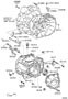 Diagram CLUTCH HOUSING & TRANSMISSION CASE (MTM) for your 2011 TOYOTA COROLLA Base Sedan 1.8L M/T