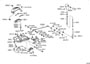 Diagram SHIFT LEVER & RETAINER for your 1974 TOYOTA LAND CRUISER