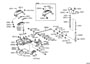 Diagram SHIFT LEVER & RETAINER for your 1974 TOYOTA LAND CRUISER