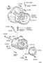 Diagram CLUTCH HOUSING & TRANSMISSION CASE (MTM) for your 2021 TOYOTA TACOMA