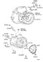 Diagram CLUTCH HOUSING & TRANSMISSION CASE (MTM) for your 2011 TOYOTA COROLLA Base Sedan 1.8L M/T