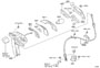 Image of BOLT, WINDSHIELD WASHER. NUT, FLANGE. image for your 2009 TOYOTA CAMRY