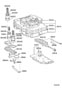 Diagram VALVE BODY & OIL STRAINER (ATM) for your TOYOTA COROLLA