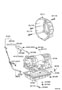 Diagram TRANSMISSION CASE & OIL PAN (ATM) for your 2000 TOYOTA TACOMA DELUXE
