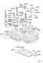 Diagram VALVE BODY & OIL STRAINER (ATM) for your 2018 TOYOTA COROLLA