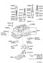 Diagram VALVE BODY & OIL STRAINER (ATM) for your TOYOTA COROLLA
