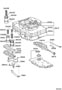 Diagram VALVE BODY & OIL STRAINER (ATM) for your TOYOTA COROLLA