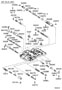 Diagram VALVE BODY & OIL STRAINER (ATM) for your 1996 TOYOTA COROLLA SEDAN, LE