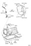 Diagram TRANSMISSION CASE & OIL PAN (ATM) for your 2007 TOYOTA SEQUOIA