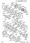 Image of Transmission Clutch Friction Plate image for your TOYOTA RAV4