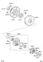 Diagram TORQUE CONVERTER, FRONT OIL PUMP & CHAIN (ATM) for your 2012 TOYOTA COROLLA S Sedan