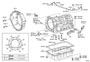 Diagram TRANSMISSION CASE & OIL PAN (ATM) for your 2016 TOYOTA CAMRY Special Edition Sedan