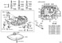 Diagram VALVE BODY & OIL STRAINER (ATM) for your 2012 TOYOTA COROLLA S Sedan