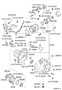 Diagram TRANSFER CASE & EXTENSION HOUSING for your 1985 TOYOTA VAN VAN, STANDARD 2000CC EFI, MANUAL , 5-SPEED