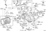 Diagram TRANSFER CASE & EXTENSION HOUSING for your 1985 TOYOTA