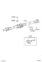 Diagram PROPELLER SHAFT & UNIVERSAL JOINT for your 2010 TOYOTA TUNDRA