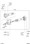 Diagram PROPELLER SHAFT & UNIVERSAL JOINT for your 2014 TOYOTA TUNDRA SR Extended Cab Pickup Fleetside