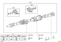 PROPELLER SHAFT & UNIVERSAL JOINT Diagram