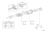 Diagram PROPELLER SHAFT & UNIVERSAL JOINT for your 2011 TOYOTA SIENNA